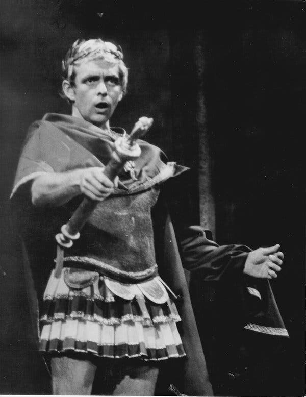 Mr. Conrad in the title role of Mozart’s early opera “Lucio Silla” in 1967.