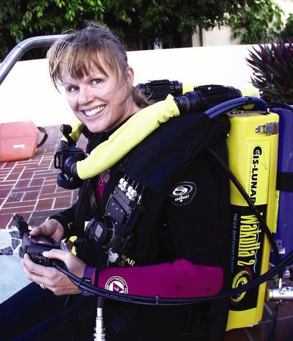 Jill Heinerth, author of “Into the Planet: My Life as a Cave Diver.”
