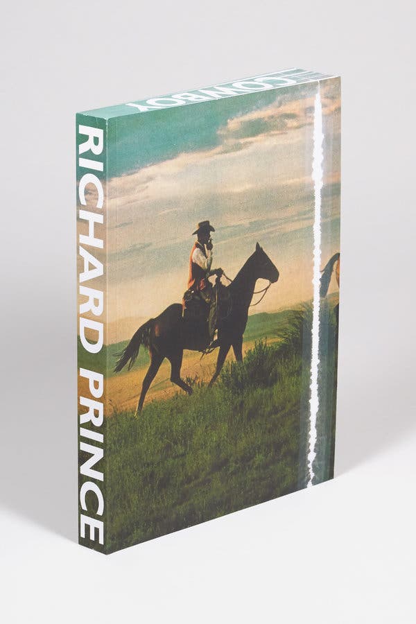 “Richard Prince: Cowboy,” a new photo book, examines the cowboy as an American symbol. It includes writings by Western luminaries like Larry McMurtry, Louise Erdrich and Kinky Friedman.