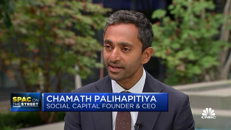 Chamath Palihapitiya unwinds two SPACs, cites high valuations and market volatility