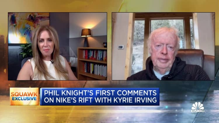 Nike co-founder Phil Knight: Kyrie Irving stepped over the line
