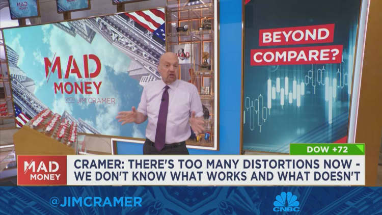 Cramer says there are just too many distortions right now