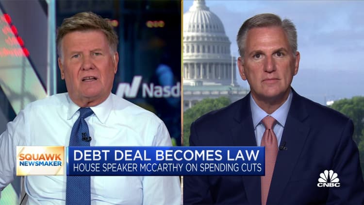 House Speaker McCarthy on debt ceiling deal: This was a turning of the ship