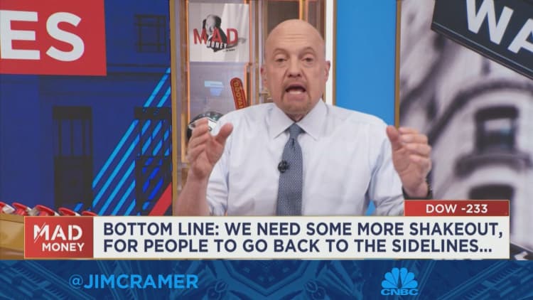 The Fed wants to kill inflation by killing wage growth, says Jim Cramer